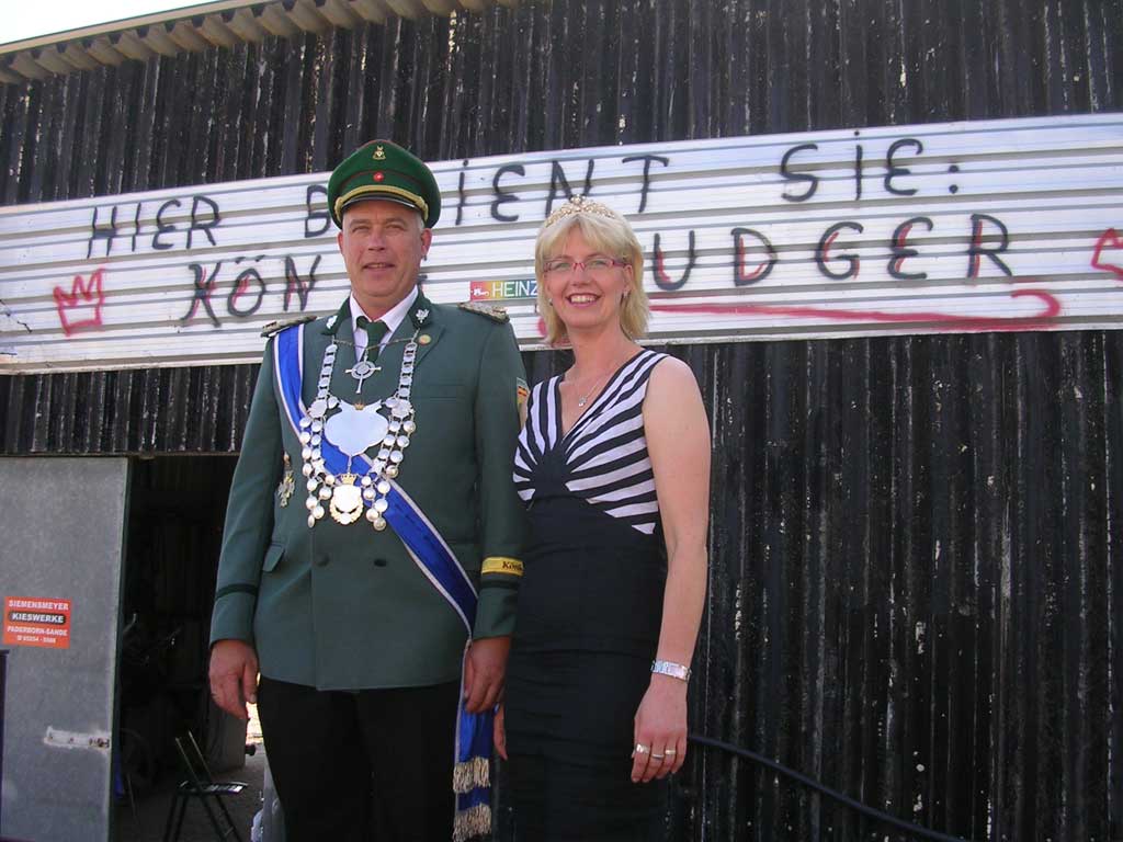 Hier bedient sie: König Ludger Hier bedient sie: König Ludger