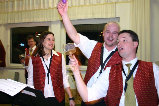 In der Halle war die Stimmung genauso gut wie auf der Bühne