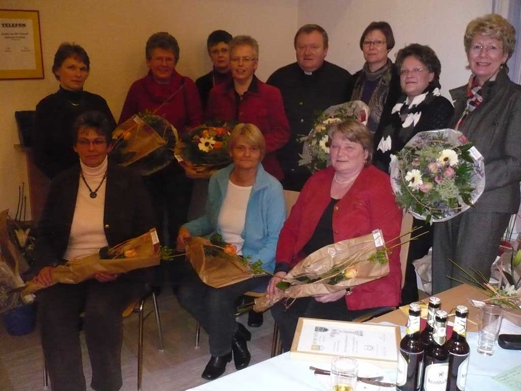 alter und neuer Vorstand vereint