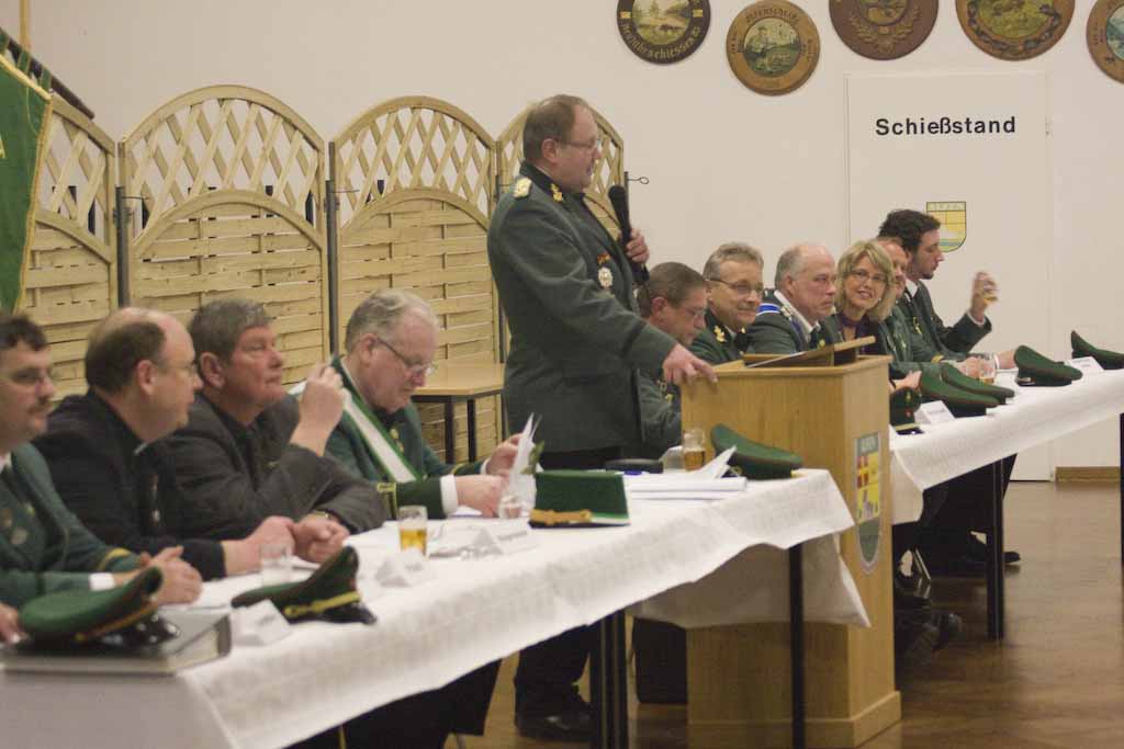 Der Vorstand der Schützenbruderschaft Alfen