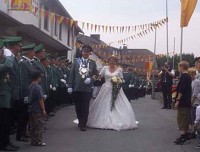 König Jürgen mit Königin Marion