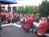 Der Alfener Musikverein sowie der Alfener Spielmannszug unterhielten mit mehreren Stücken die Gäste.