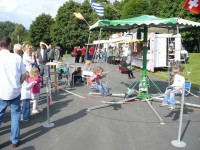 Auch das kleine Karusell war wieder aufgebaut