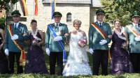 Sommer, Sonne und ein prächtiges Königspaar samt Hofstaat