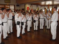 Auch die Spielmannzüge präsentierten einige Stücke aus ihrem Programm. Hier der Spielmannszug aus Kirchborchen