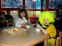 Tagelang hatten die Kinder den großen Tag vorbereitet
