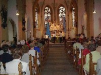 Das Motto des Gottesdienstes war "Gemeinschaft ist wie ein Netz"