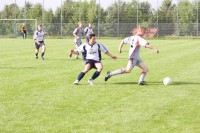 Die Routiniers aus Borchen gingen schnell gegen das junge Team des SV RW Alfen in Führung. Die Routiniers aus Borchen gingen schnell gegen das junge Team des SV RW Alfen in Führung.