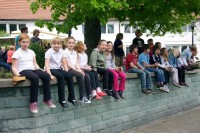Kids auf der Mauer Kids auf der Mauer