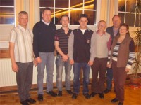 V.l. Norbert Pasel, Claus Lohmann, Michael Koch, Marian Pasel, Andreas Mura, Joseph Drüke und Waltraut Mura V.l. Norbert Pasel, Claus Lohmann, Michael Koch, Marian Pasel, Andreas Mura, Joseph Drüke und Waltraut Mura