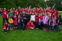 Das Siegerteam mit den treuesten Fans