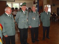 Für 50 Jahre Mitgliedschaft in der Bruderschaft wurden Bernhard Drüke, Johannes Gallner, Werner Hüster, Norbert Kruse, Anton Nillies, Norbert und Josef Schumacher geehrt Für 50 Jahre Mitgliedschaft in der Bruderschaft wurden Bernhard Drüke, Johannes Gallner, Werner Hüster, Norbert Kruse, Anton Nillies, Norbert und Josef Schumacher geehrt