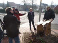 Besprechung des Entwurfs vor Ort (26.2.2011)
